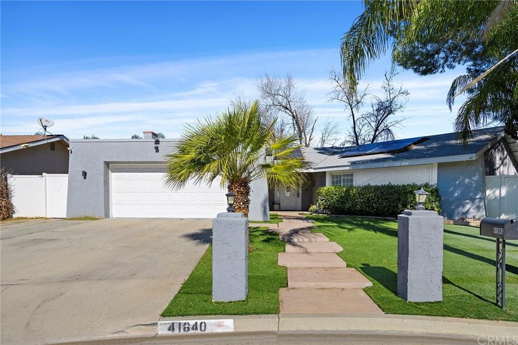 Sold home in Hemet